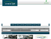 Tablet Screenshot of chicosa.com.br